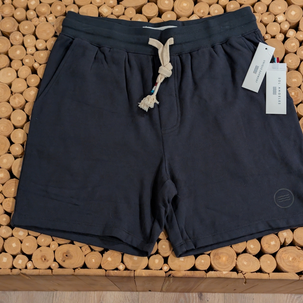 Sol Angeles Dark Blue Athletic Shorts